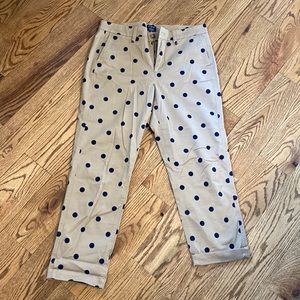 J. Crew High rise girlfriend chino
